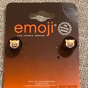 Emoji The Iconic Brand 16G acrylic earrings NEW